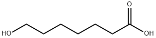 7-ヒドロキシヘプタン酸 化学構造式