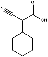 CYCLOHEXYLIDENECYANOACETIC ACID Structure