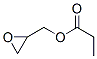 プロパン酸オキシラニルメチル 化学構造式