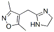 Isoxazole,  4-[(4,5-dihydro-1H-imidazol-2-yl)methyl]-3,5-dimethyl-|