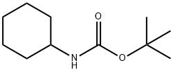 环己基氨基甲酸叔丁酯, 3712-40-1, 结构式