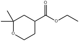 2,2-二甲基四氢-2H-吡喃-4-羧酸乙酯, 371227-37-1, 结构式