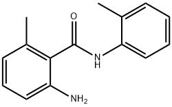 2-アミノ-6-メチル-N-(O-トリル)ベンズアミド 化学構造式