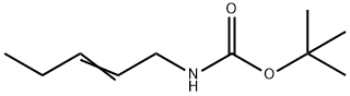 Carbamic acid, 2-pentenyl-, 1,1-dimethylethyl ester (9CI) Struktur