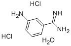 3-AMINOBENZAMIDINE DIHYDROCHLORIDE HYDRATE Structure