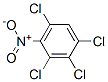 2,3,4,6-テトラクロロ-1-ニトロベンゼン 化学構造式