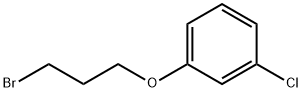 1-(3-ブロモプロポキシ)-3-クロロベンゼン 化学構造式