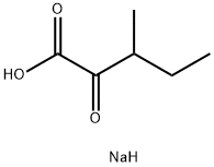 3-METHYL-2-OXOPENTANOIC ACID SODIUM SALT Structure