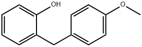 2-[(4-甲氧基苯基)甲基]苯酚, 37155-50-3, 结构式
