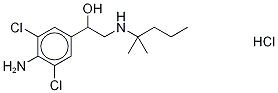CLENHEXEROL盐酸盐,37158-48-8,结构式