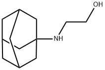 2-(1-アダマンチルアミノ)エタノール 化学構造式