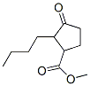 2-ブチル-3-オキソシクロペンタンカルボン酸メチル 化学構造式