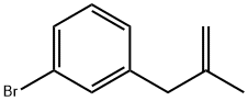 3-(3-ブロモフェニル)-2-メチル-1-プロペン 化学構造式