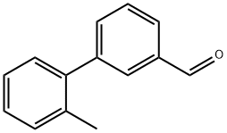 2'-メチルビフェニル-3-カルブアルデヒド 化学構造式