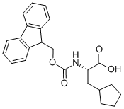 FMOC-L-环戊基丙氨酸, 371770-32-0, 结构式