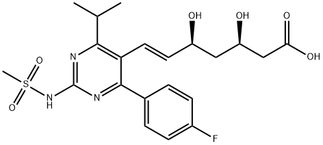 N-去甲基瑞舒伐他二钠盐, 371775-74-5, 结构式