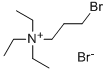 (3-BROMOPROPYL)TRIETHYLAMMONIUM BROMIDE 化学構造式