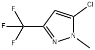 3-trifluoromethyl-1-methyl-1H-5-chloroPyrazole Structure