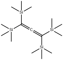 四(三甲基硅基)丙二烯, 3721-17-3, 结构式