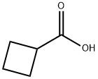 Cyclobutanecarboxylic acid Struktur