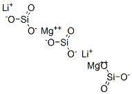 硅酸镁锂, 37220-90-9, 结构式