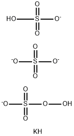 ペルオキシ一硫酸カリウム 化学構造式