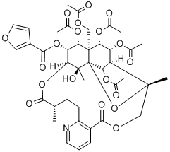 雷公藤吉碱,37239-47-7,结构式