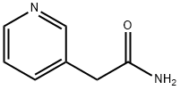 2-(ピリジン-3-イル)アセトアミド 化学構造式