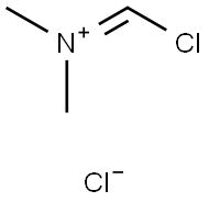 (Chloromethylene)dimethyliminium chloride Struktur
