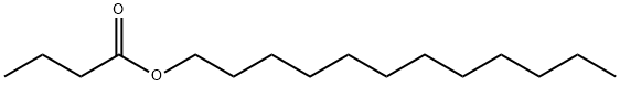 酪酸ドデシル 化学構造式