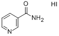 NICOTINAMIDE HYDROIODIDE 化学構造式