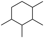 1,2,3,4-tetramethylcyclohexane Structure