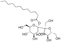 蔗糖月桂酸酯, 37266-93-6, 结构式