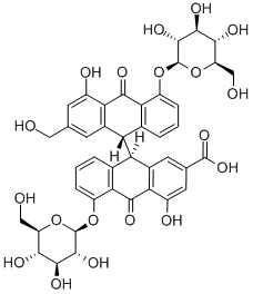 Sennoside D Structure