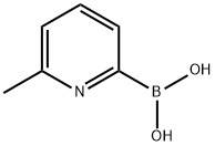 6-METHYLPYRIDINE-2-BORONIC ACID Structure