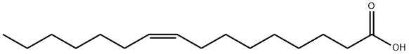 PALMITOLEIC ACID Structure