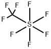五ふっ化トリフルオロメチル硫黄 化学構造式