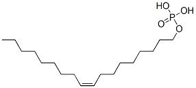 りん酸オレイル (モノ, ジエステル混合物) 化学構造式