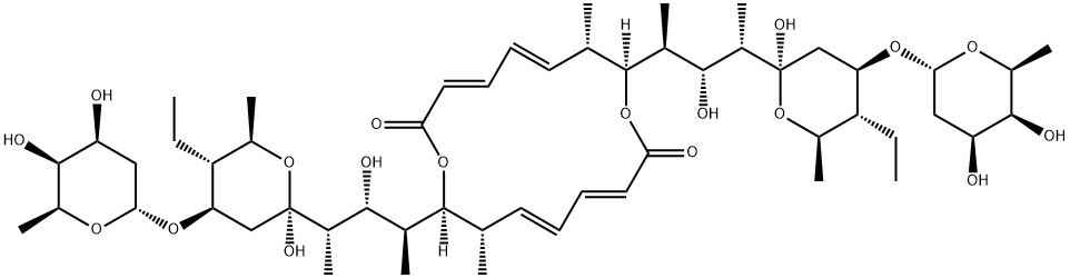 洋橄榄叶素 结构式