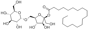 alpha-d-Glucopyranoside, beta-d-fructofuranosyl, octadecanoate