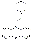 10-(2-Piperidinoethyl)-10H-phenothiazine 结构式