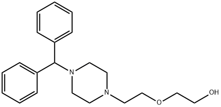 去氯羟嗪,3733-63-9,结构式