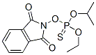 Thiophosphoric acid O-ethyl O-isopropyl O-(1,3-dihydro-1,3-dioxo-2H-isoindol-2-yl) ester Struktur
