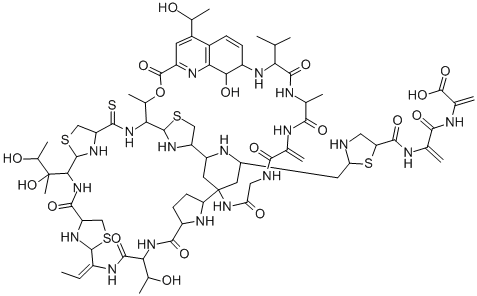 thiopeptin B Structure