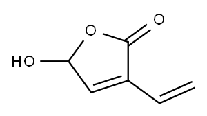 5-hydroxy-3-vinyl-2(5H)-furanone Structure