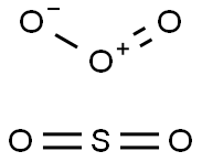 Sulfur dioxide mixed with ozone (1:1) Structure