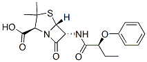 Levopropicillin Struktur
