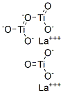 Lanthanum titanate Struktur
