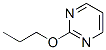 Pyrimidine, 2-propoxy- (7CI,8CI) Struktur