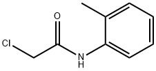 2-クロロ-N-(2-メチルフェニル)アセトアミド 化学構造式